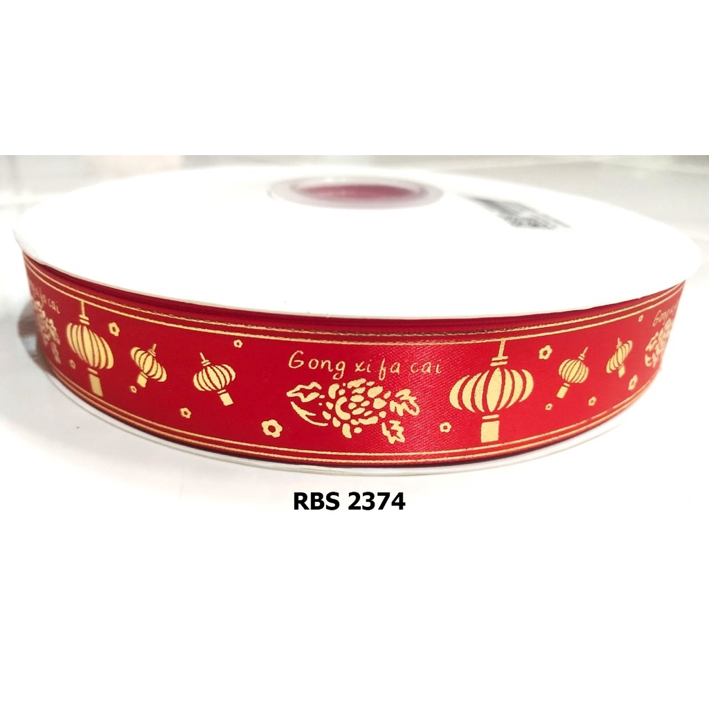 

[10 YARD] PITA SATIN MOTIF IMLEK SALE RBS 2374 | PITA GONG XI FA CAI | PITA CHINESE NEW YEAR