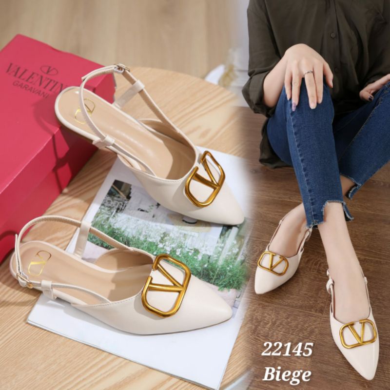 Sendal Tali Flat Vl Import kode 22145