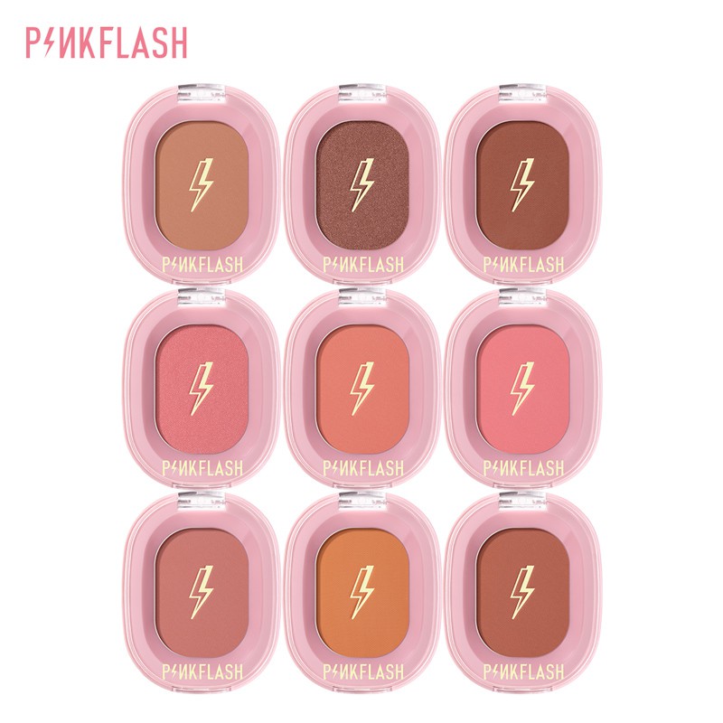 PINKFLASH OhMyHoney Blush Soft Powder Naturally Pigmented 9 Colors Original Sachi Beaute