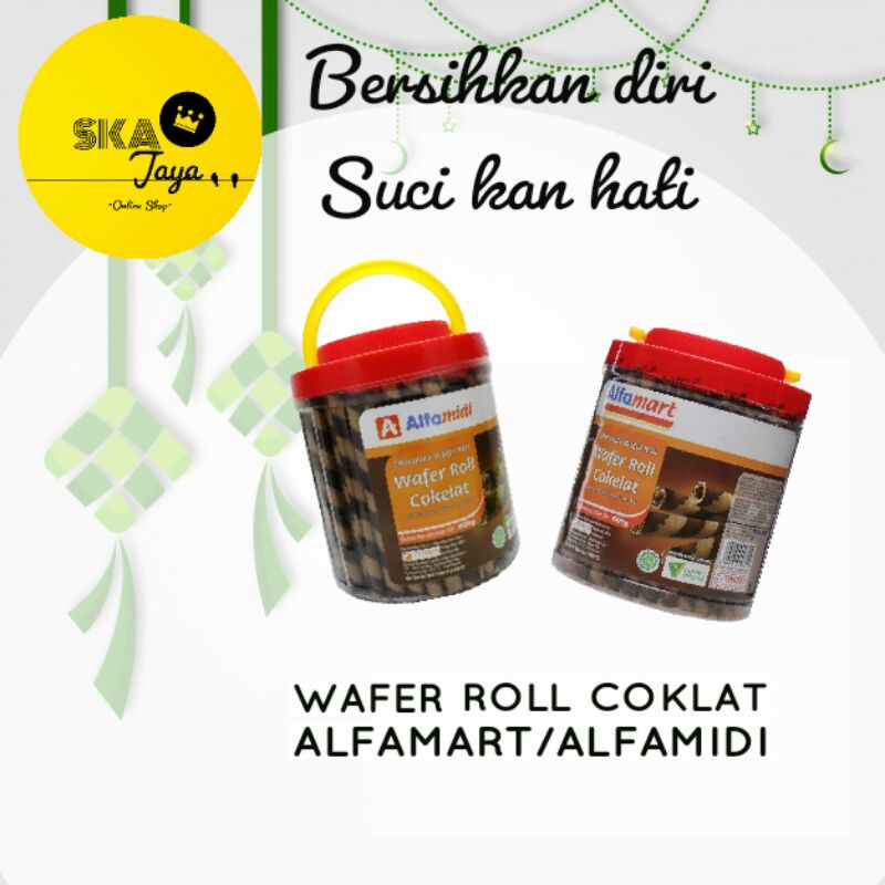 

Wafer roll Coklat Alfamart
