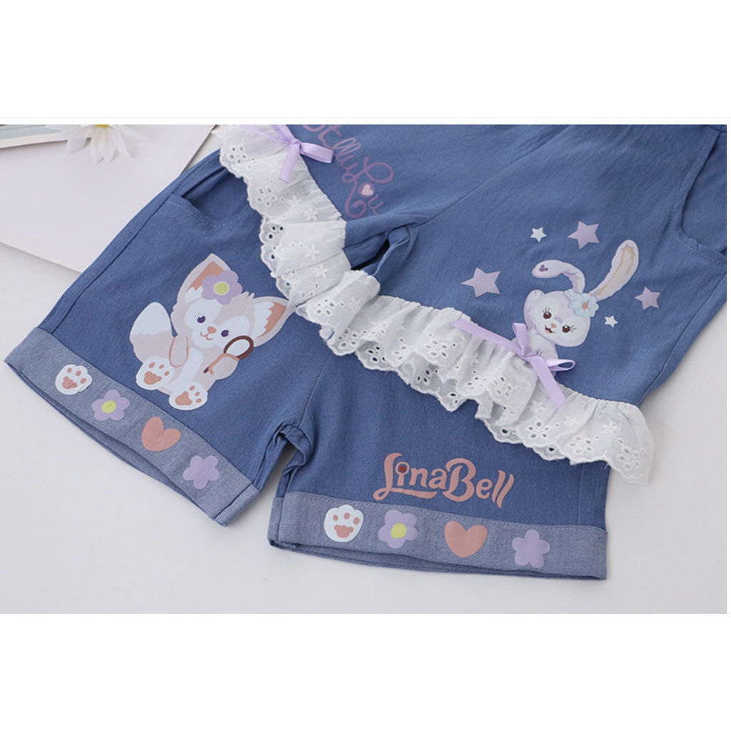 babyfit celana pendek hotpants renda anak perempuan import cy-926r