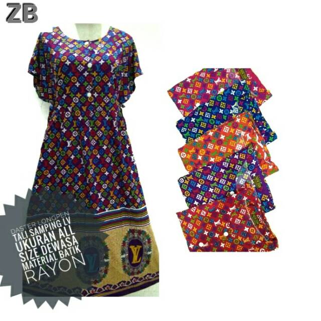 [TERBAR DASTER LONGPEN TALI SAMPING LV/DASTER PANJANG TALI SAMPING