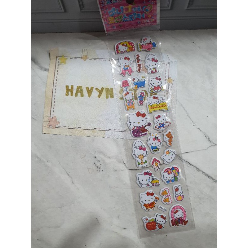 sticker/stiker TANGGUNG-Hellokitty