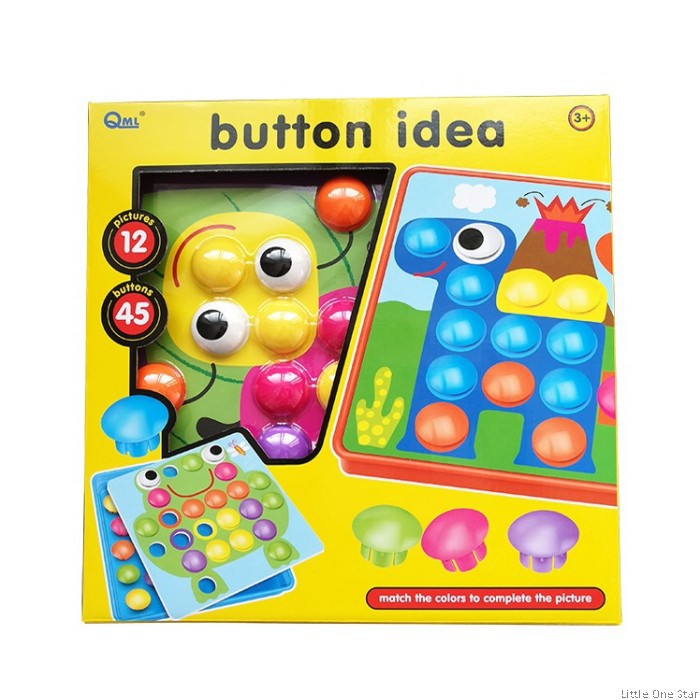 Button Idea Mainan  Edukasi Button Nail 12 Pcs Pictures 