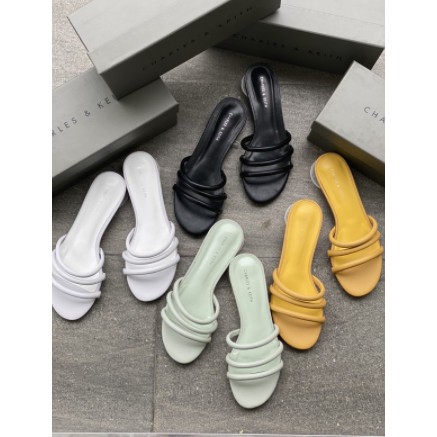 SANDAL WANITA | CNK  TUBULAR MULES ORI PREMIUM IMPORT