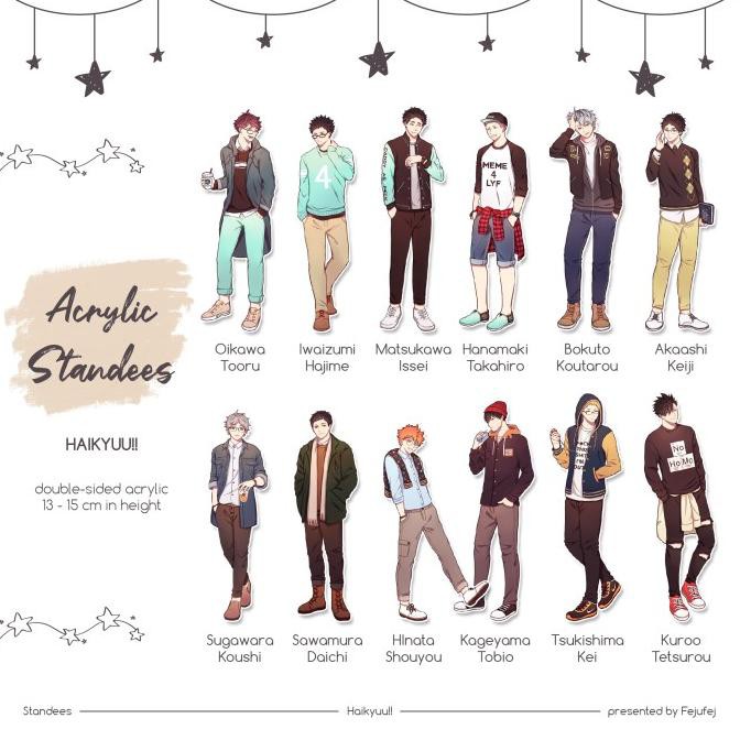 Diskon Haikyuu Standee