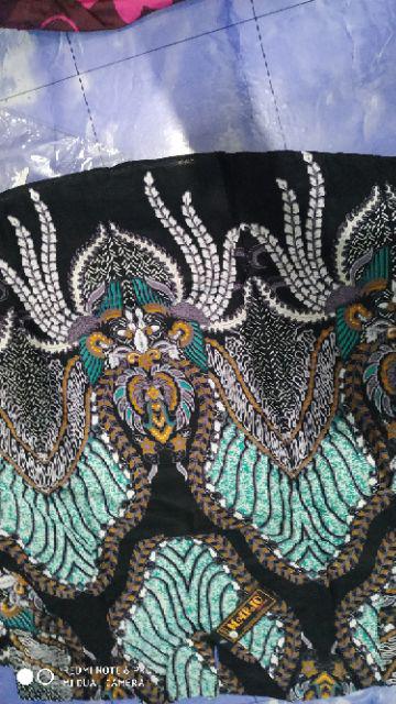Tey-17 Batik Wanita Asj Sa Hrb026 Kenongo Kemeja Tosca Pendek