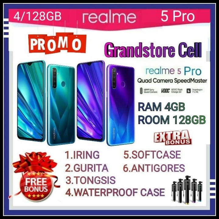 Realme 5 Pro Ram 4/128 Gb Garansi Realme Indonesia