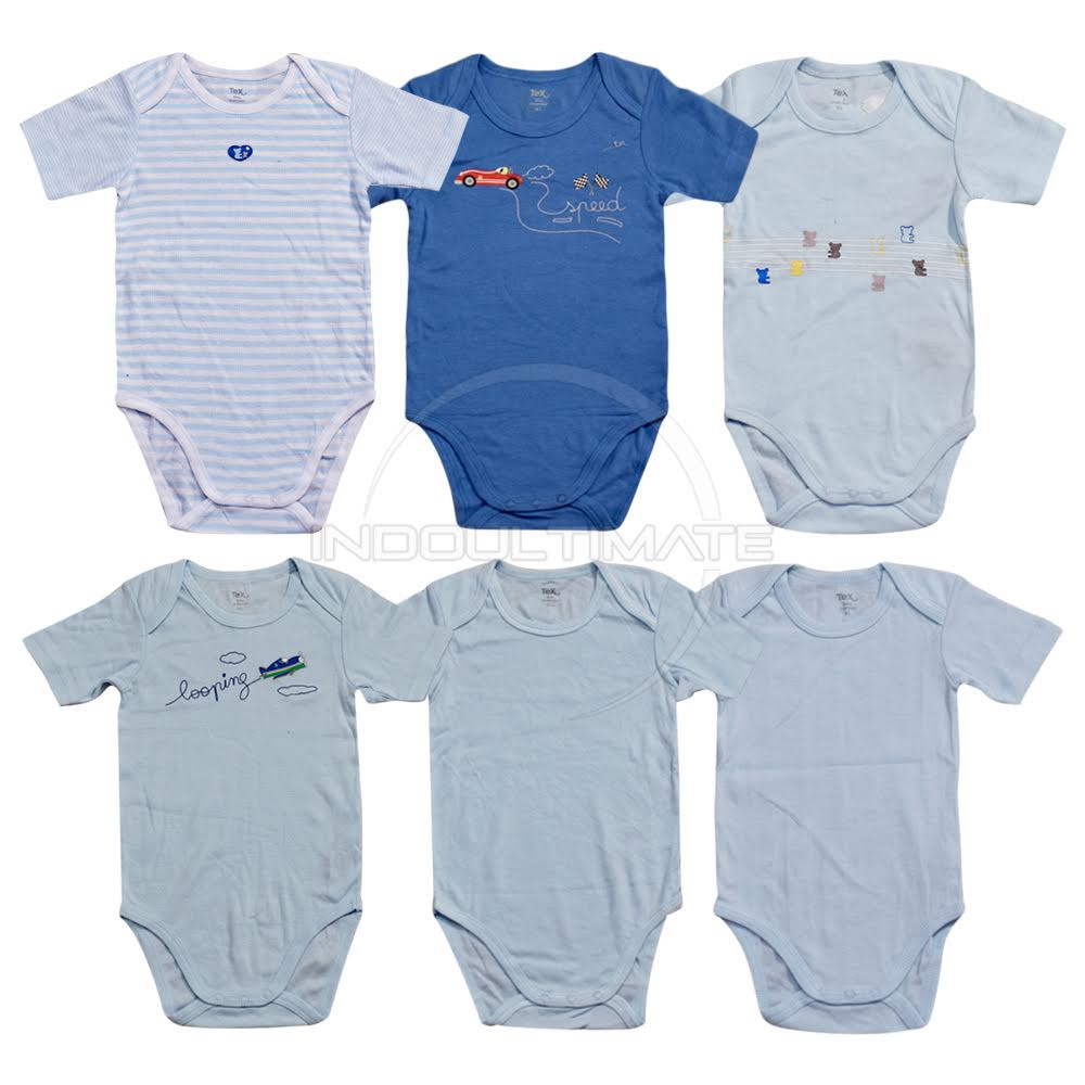 NEW 1Pcs Jumsuit Jumper Bayi Katun (RANDOM MOTIF) Bayi Lahir 100% COTTON Baju Bayi Newborn BC-02011