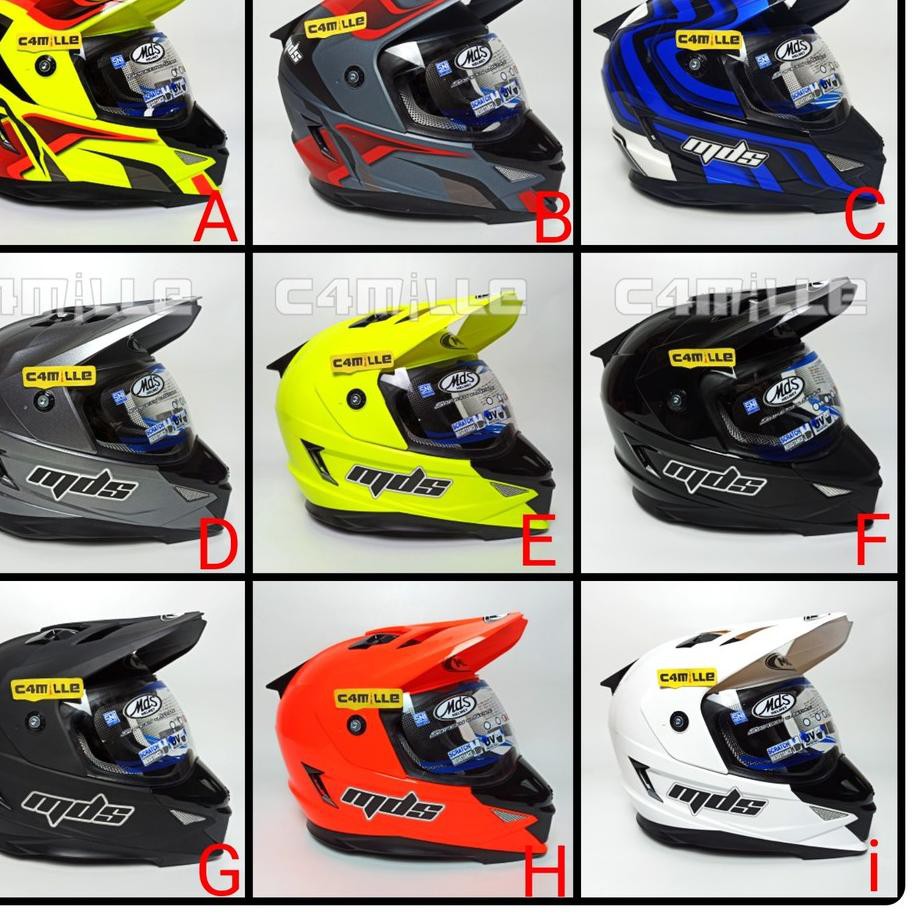 3.3 - HELM MDS SUPER PRO C4MILLE FULL FACE DOUBLE VISOR 