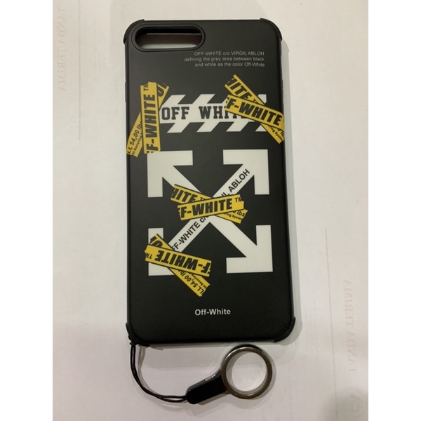 Case Iphone 7/8 PLUS Off White + Ring (second)