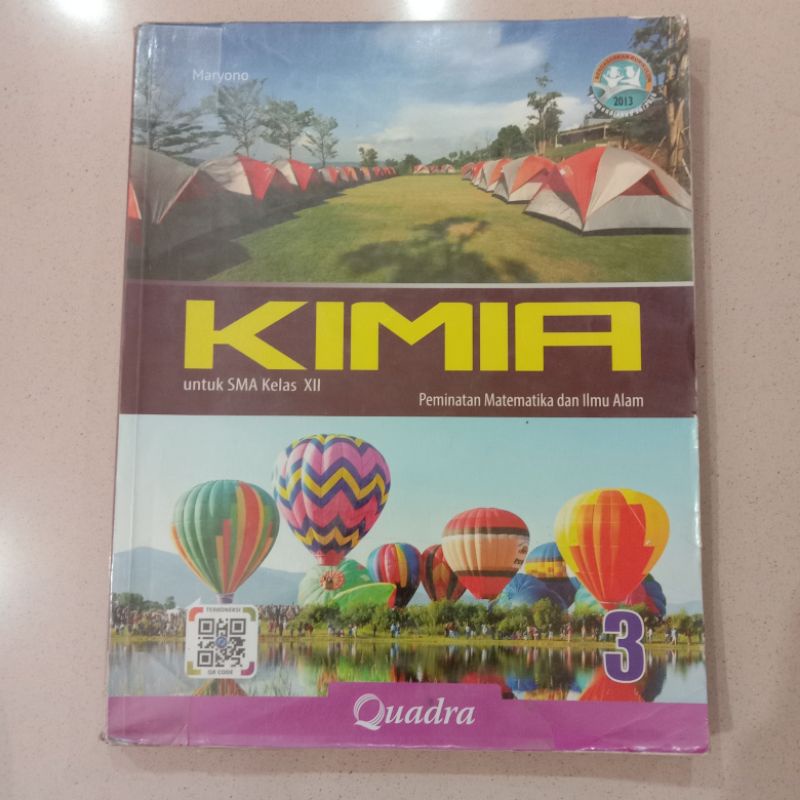 Kimia SMA 3 Quadra k-13 kelas 12