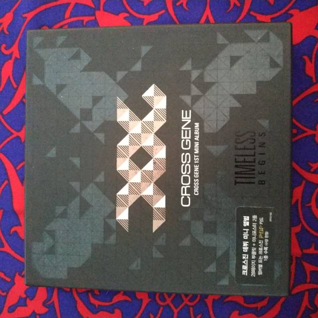 CROSS GENE 1st Mini Album TIMELESS Casper Photocard