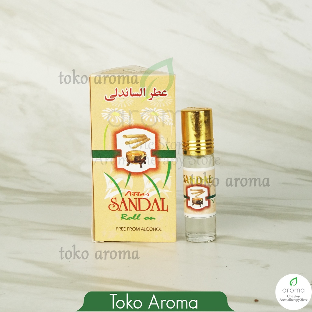 Aromaterapi (India) Parfume Roll On - Sandal Medium 6ml