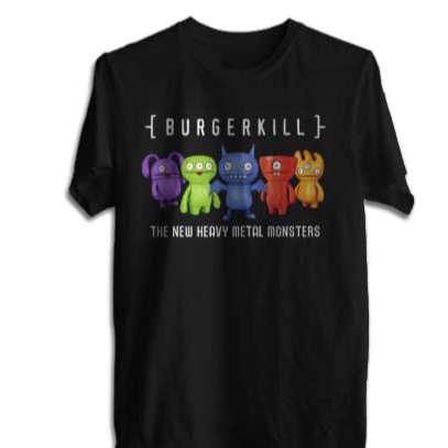 KAOS BURGERKILL BAJU TSHIRT DISTRO BAND LOKAL KAOS MURAH
