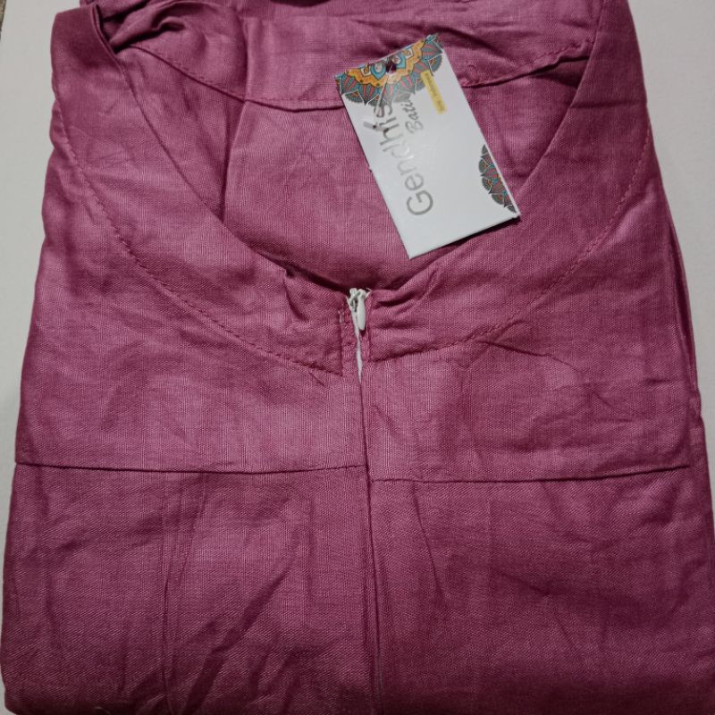 daster gendis jumbo XXXL busui, hamil LD 130 PB 110 saku kanan, rayon adem-G pl pink
