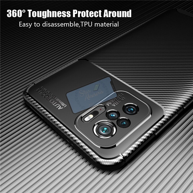 Case Xiaomi Poco F3 Original Shockproof Case Soft Case Poco F3 Case