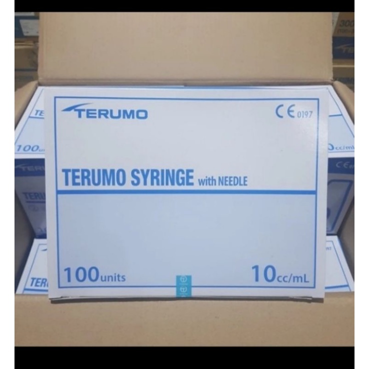 Spuit Terumo 10cc / Syringe Terumo 10ml / Suntikan Terumo 10cc