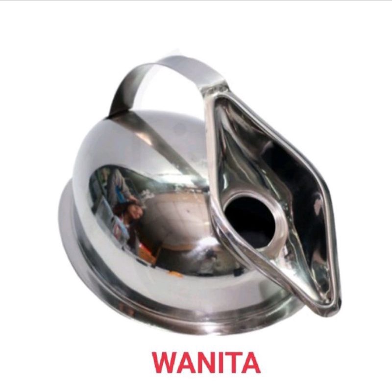 Pispot / Urinal Stainless  Pria &amp; Wanita