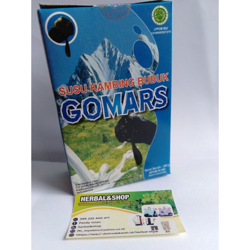 

susu kambong gomars