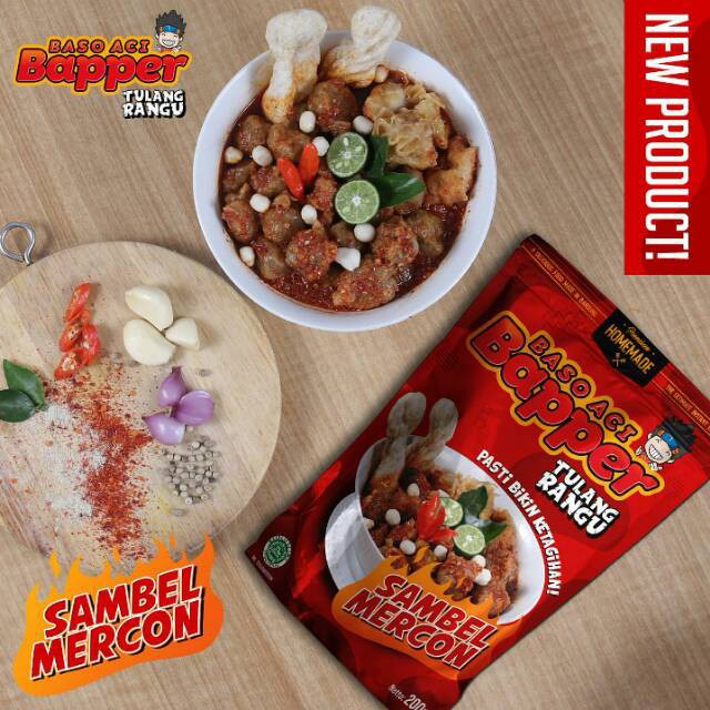 Baso Aci BAPPER boci Premium &amp; CILOKBA Cilok bapper baso aci Baper baper sambel mercon