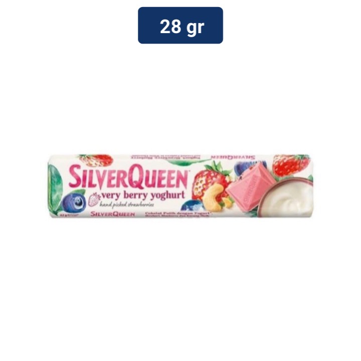 Silver Queen Very Berry Yogurt 28 gr | Shopee Indonesia