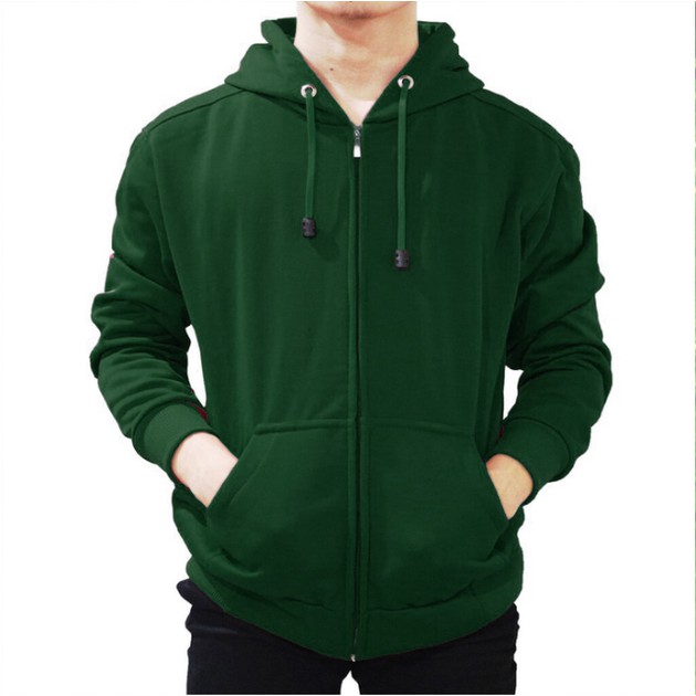 Jaket Zipper Polos Pria Hoodie Zipper Polos wanita Sweater Polos Unisex Reslating denshop