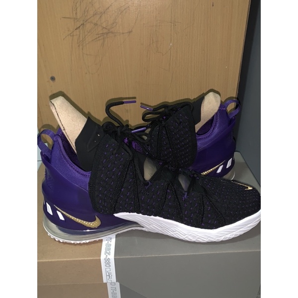 nike lebron 18 lakers