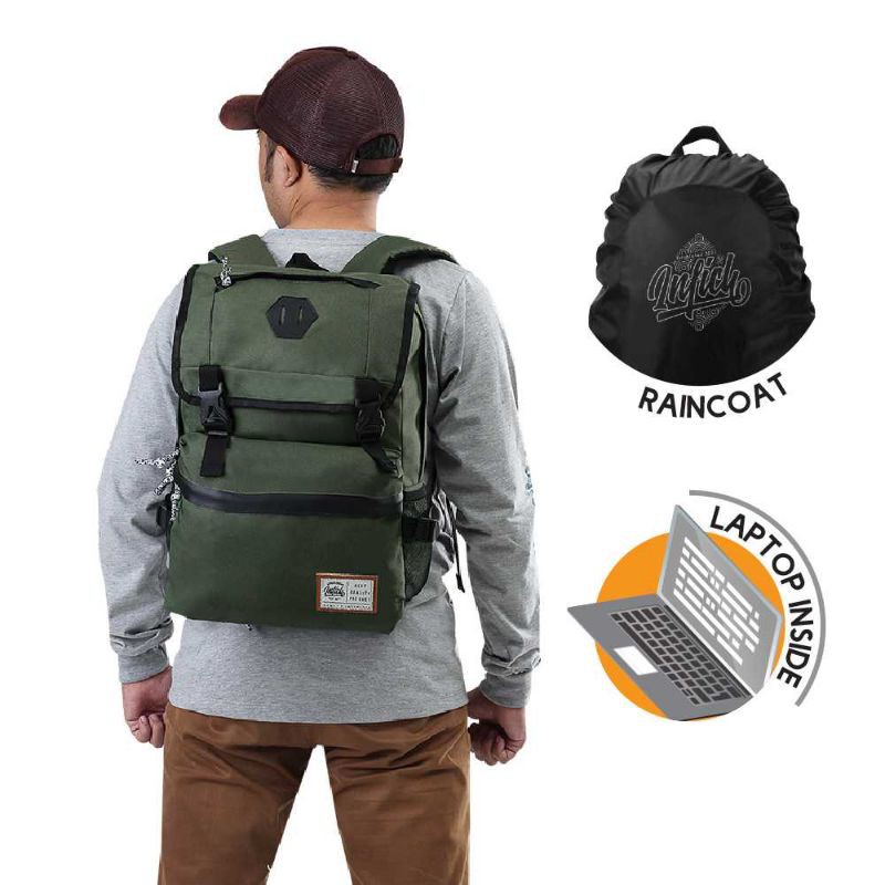 Tas Backpack Pria Tas Laptop Outdoor Hiking Ransel Laptop Distro Terbaru Terkini