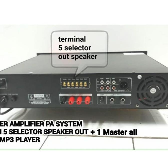 Paket Sound Ruang Stx Ampli & Toa F1000 4 Bh Paket Instalasi Pa System