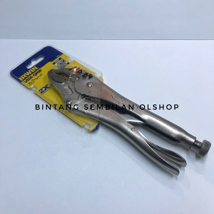 Irwin Vise Grip Tang Buaya Curved Jaws 10Wr