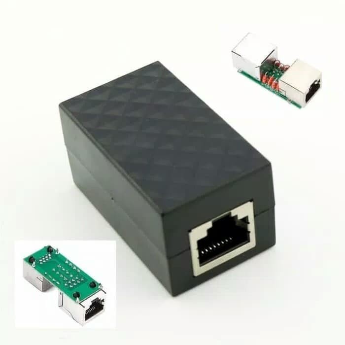 Lightning Arrester Ethernet Surge Protector RJ45 - Anti Petir LAN