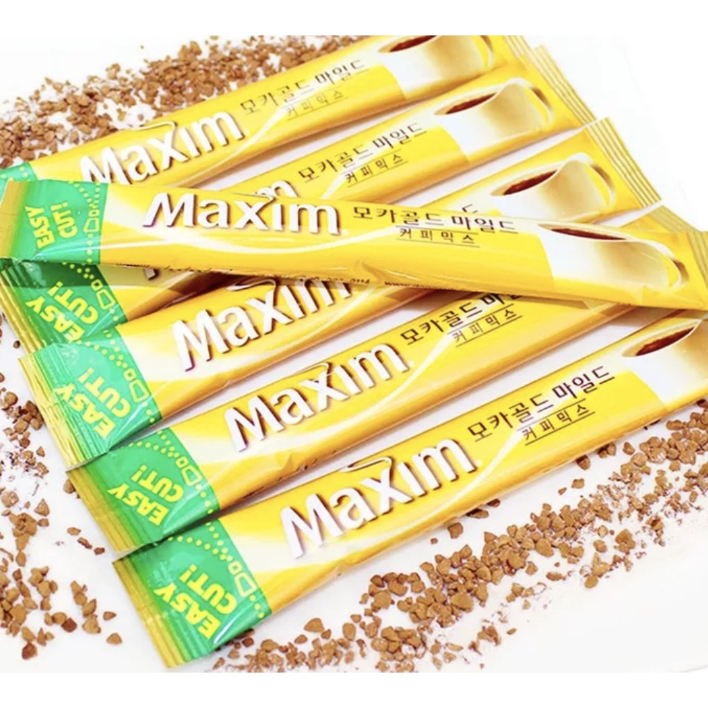 

MAXIM COFFEE PER SACHET | MOCHA GOLD | WHITE GOLD ORIGINAL KOPI | MADE IN KOREA