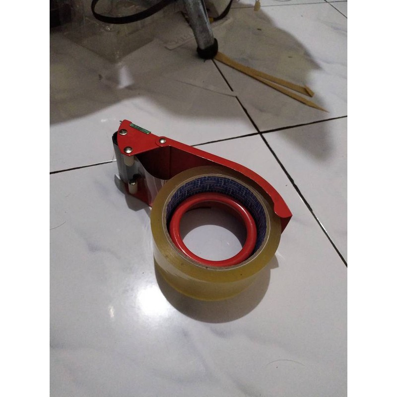 

DISPENSER BESI LAKBAN 2" SAGUAN TEMPAT LAKBAN RUMAH LAKBAN ISOLASI