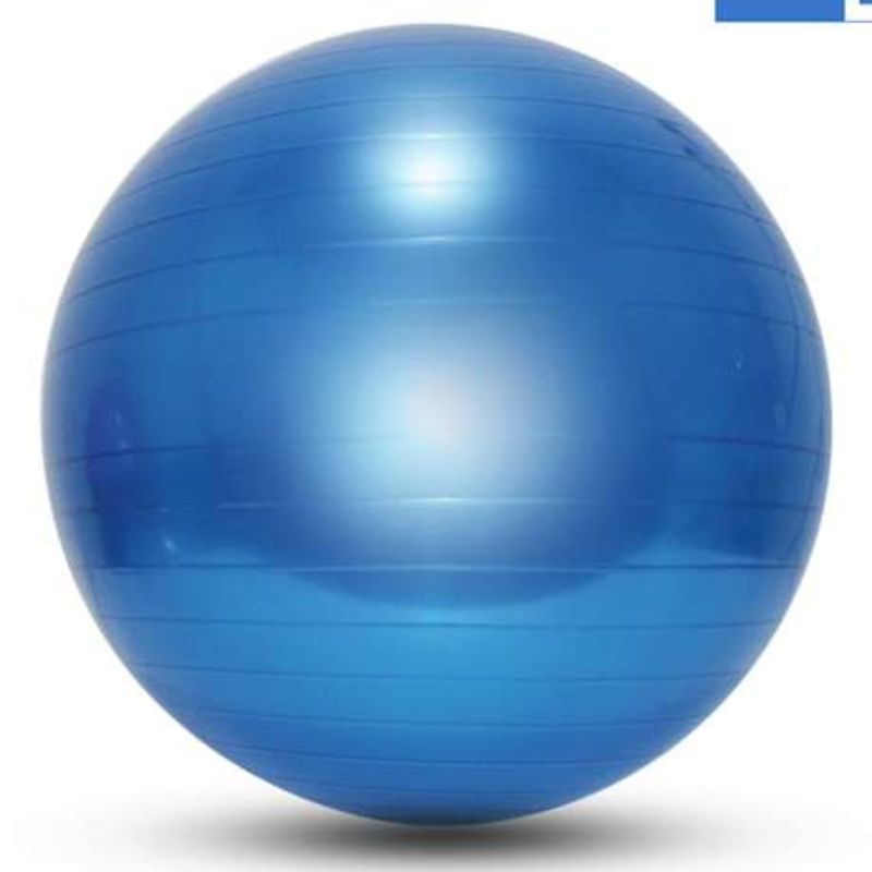 Gymball bola fitness yoga diameter 65cm 75cm home gym yoga ball gratis pompa