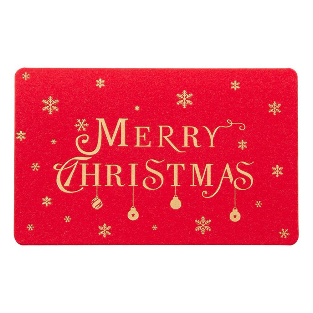 Solighter Kartu Ucapan Natal Tahun Baru Ulang Tahun Best Wishes Card with Amplop Stiker Syukuran Bronzing