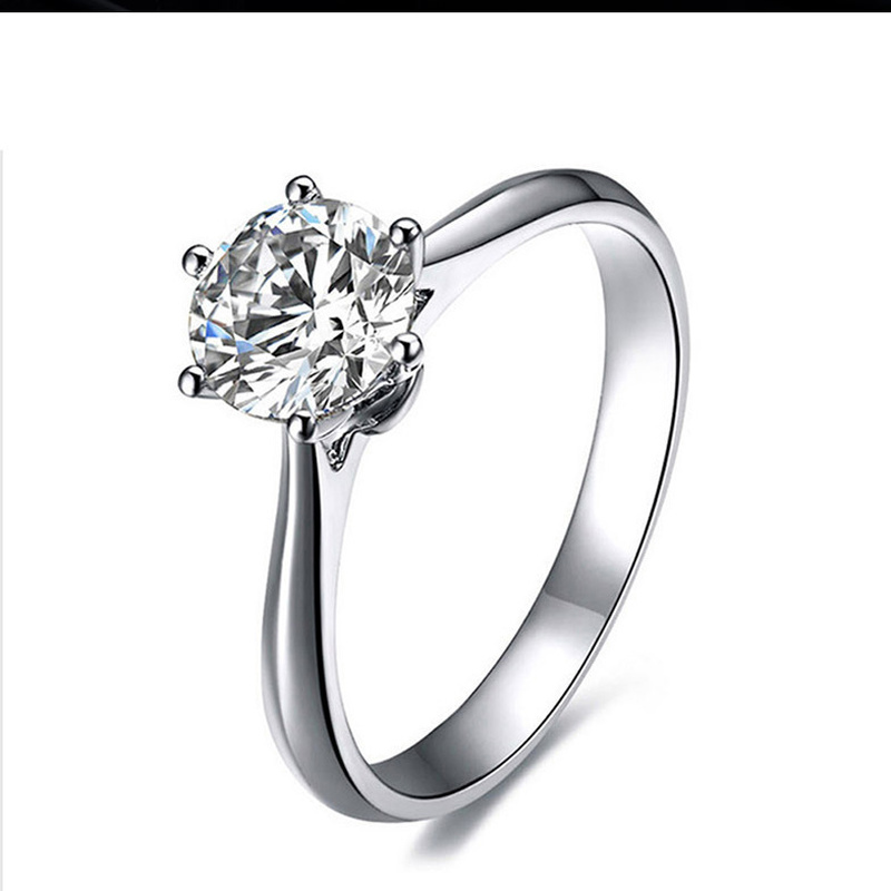 [Ready Stock]Ring Moissanite Female Fashion Personality