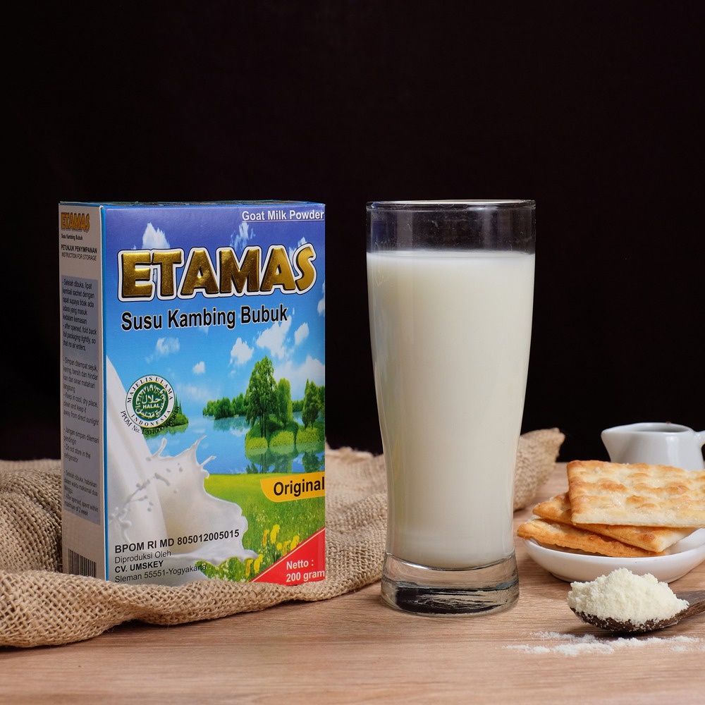 

Susu Kambing Ettawa ETAMAS - Susu Kambing Bubuk