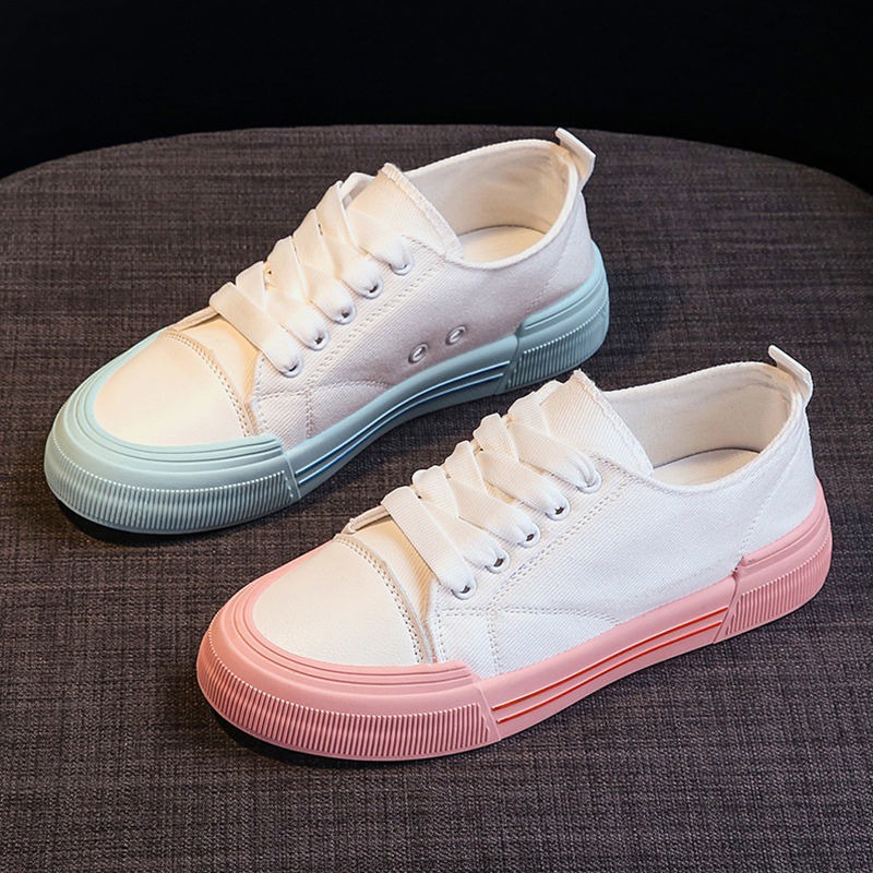 Sepatu Sneaker Wanita Putih Sepatu Cewek Import Korea Spatu Sneakers Perempuan Terbaru SP-201