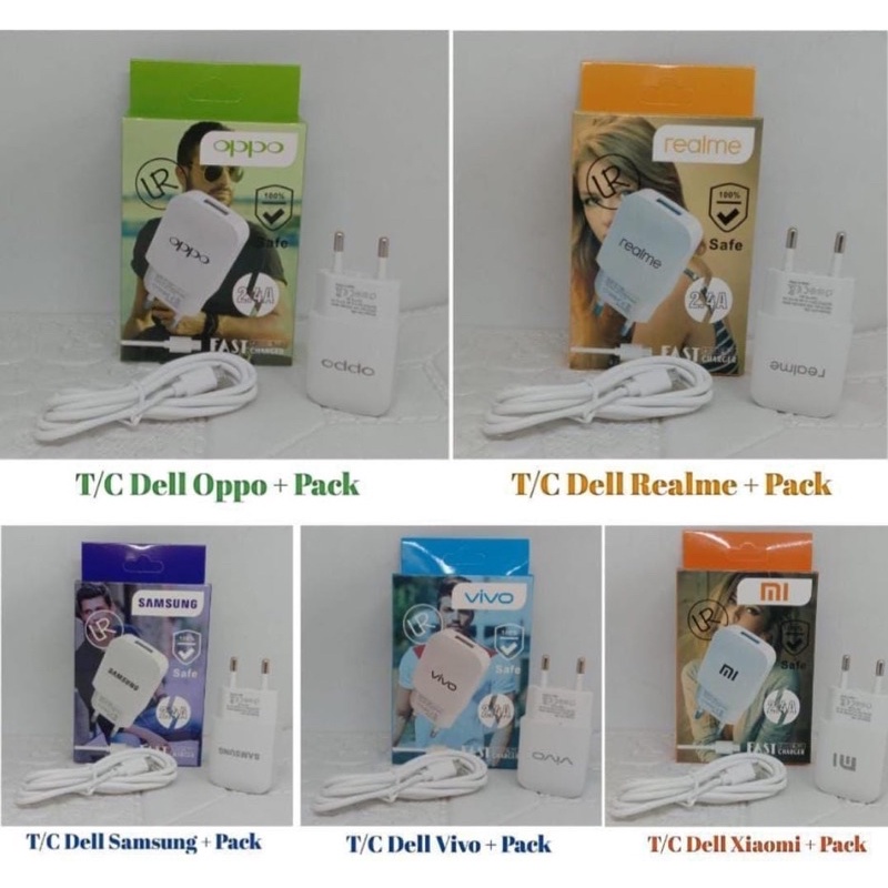 Tc Travel Charger Dell 2.0 1UsBb Branded