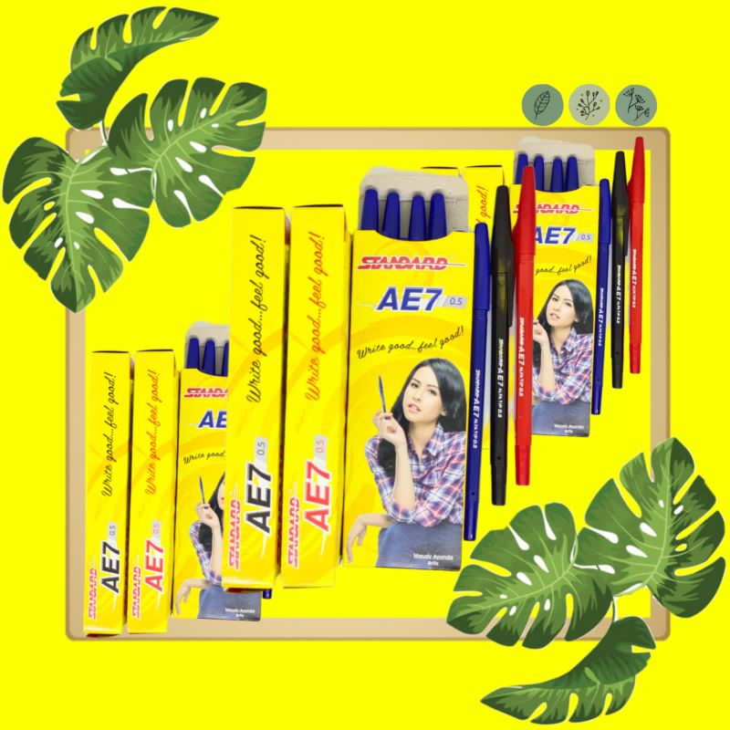 

BULPOIN/PEN/PENA STANDART AE7 ISI 12 PCS