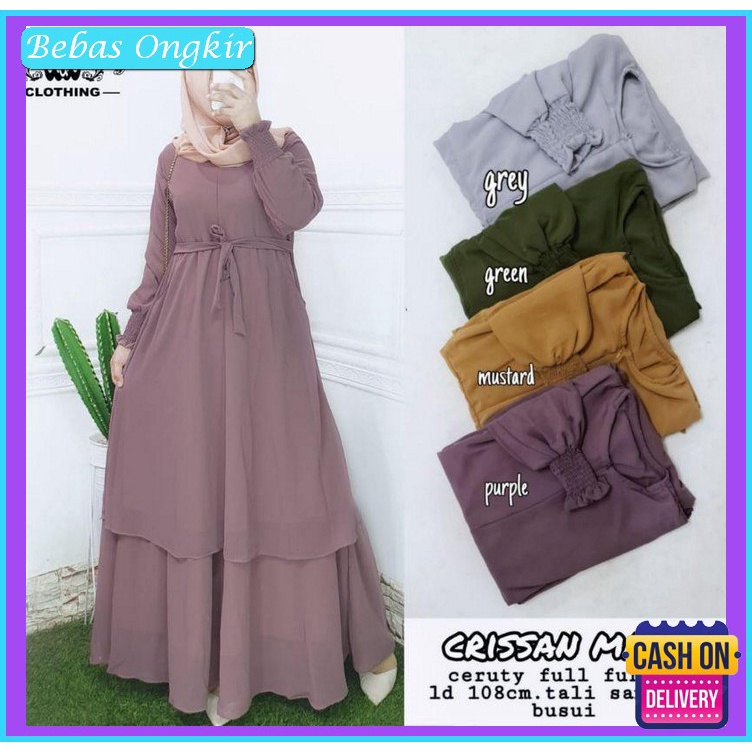 Dress Fashion Rmja Games Muslimah Bsju Kekinian Terbaru Dres Murah Meriah Buju Remaja Mslim Sarii Ga