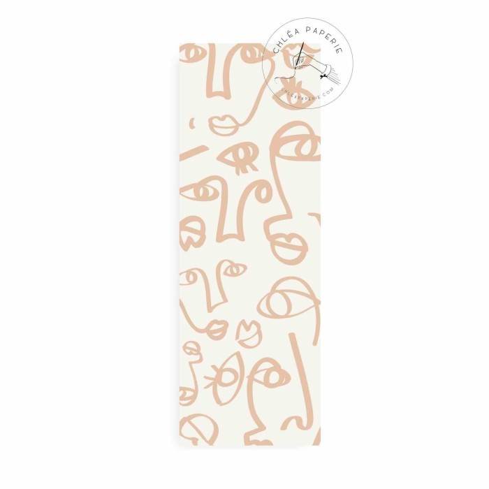 

Murah Bookmark / Abstract Faces / Pembatas Buku Murah