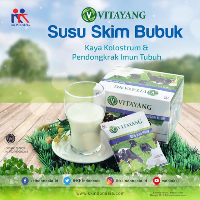 

Vitayang Susu Skim Bubuk Colostrum