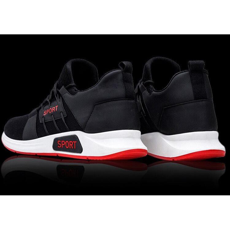 Sepatu Sneakers Pria Import / Sepatu Pria Running 0099 - Hitam