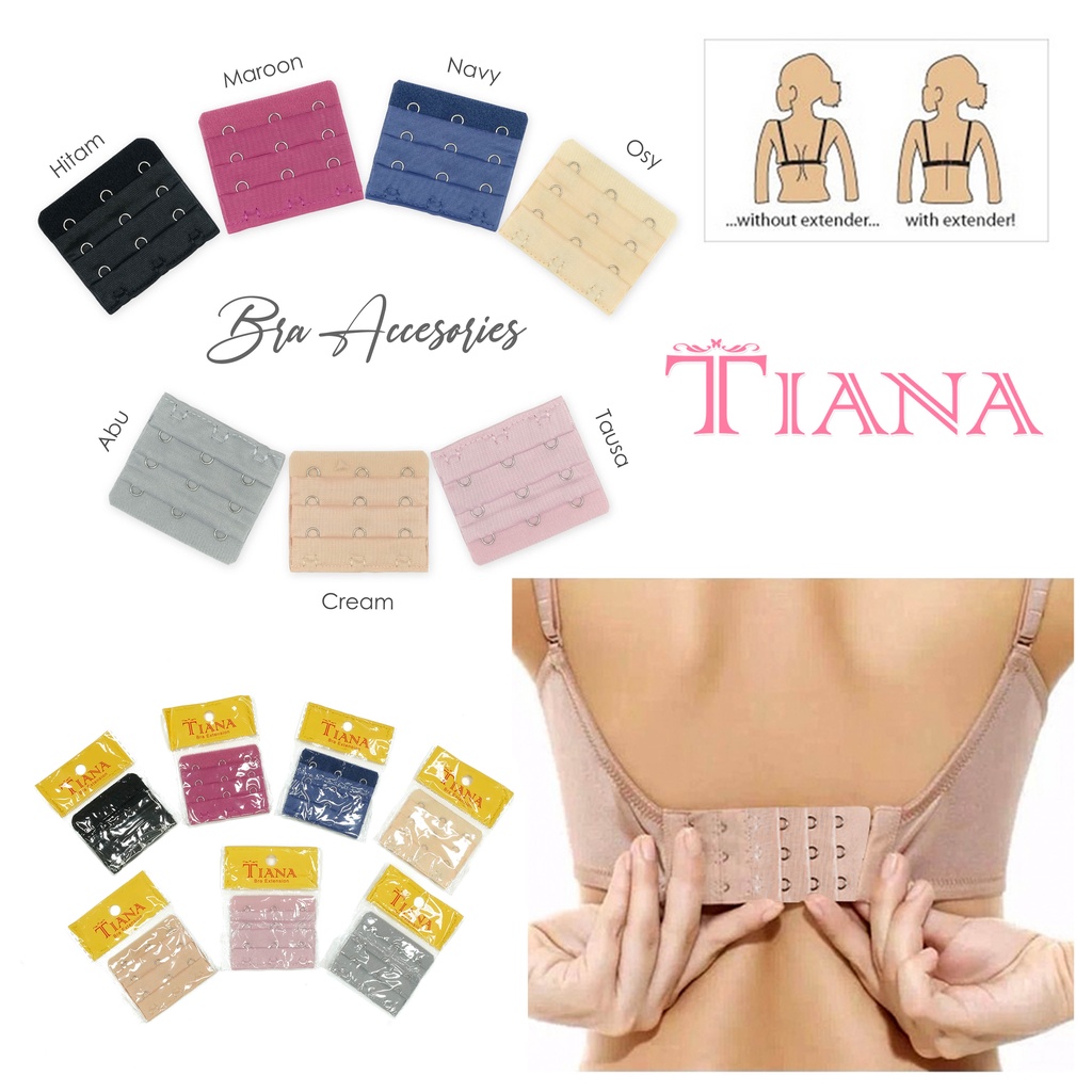 TIANA | Kait Bra Extension / Sambungan Bra