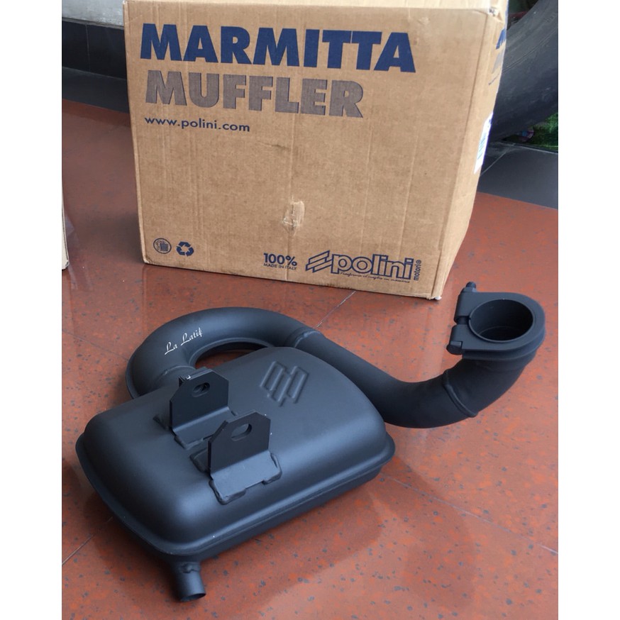 Knalpot racing polini bigbox - original (200cc)