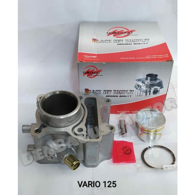 CYLINDER ASSY VARIO 125/BLOK SEHER KIT/CYLINDER HEAD MOTOR VARIO 125 WILWOOD/SILINDER VARIO 125