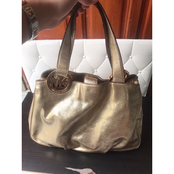 TOTE MK GOLD PRELOVED