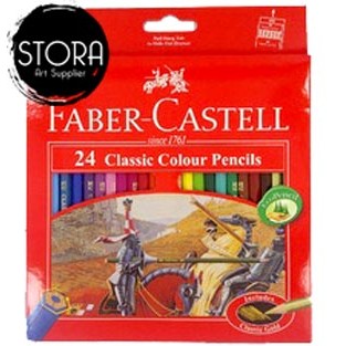 

FABER CASTELL PENSIL WARNA CLASSIC ISI 24